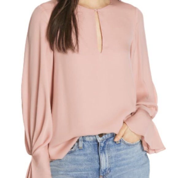 joie abekwa silk blouse